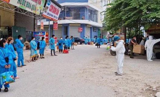Bắc Giang: Chuyển gần 7000 công nhân khỏi 