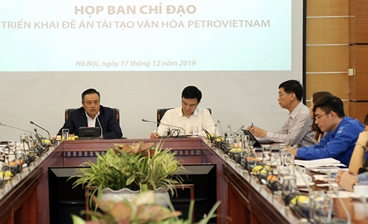 Nhiều giải pháp triển khai đề án tái tạo văn hoá Petrovietnam năm 2020